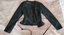 Zara lederjacke 36 - gr., jacke