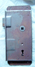 DDR Kastenschloss Aufschraubschloss BB 1 langer Schlüssel unbenutzt links
