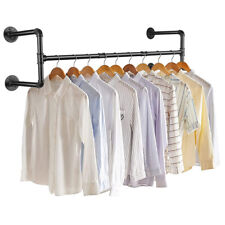 Kleiderstange Schwerlast Garderobenstange Industrie Garderobe Wand 110cm Stabil