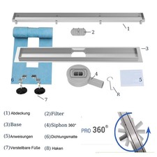 Duschrinne Edelstahl