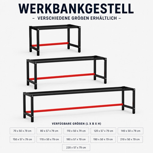Werkbank gestell tischgestell - gestell,