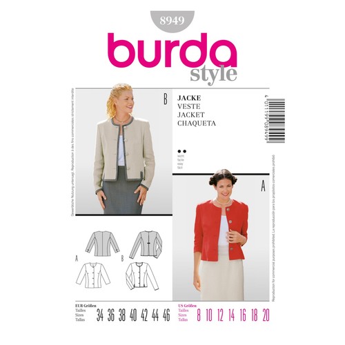 Burda style schnittmuster - schnittmuster,