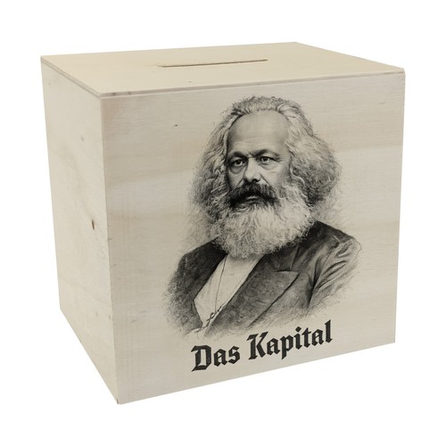 Karl marx porträt spardose - karl,
