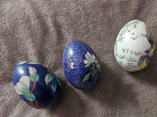 Konvolut cloisonné metall - cloisonné,