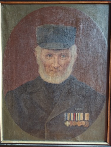 ölgemälde soldat 6er - Ölgemälde,