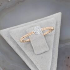 Wert 770 € Brillant Ring (0,10 carat) in 750er 18 K Rosegold Größe 54