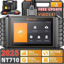 FOXWELL NT710 Profi KFZ OBD2 Diagnosegerät Auto Scanner ALLE SYSTEM E~U Coding