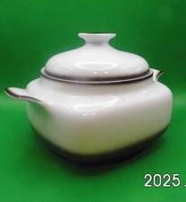 Porzellan Suppenterrine Serie Unbekannt Brauner Rand von Winterling