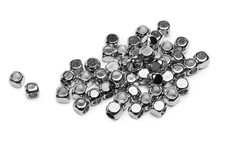 Mini Metall Perle Würfel