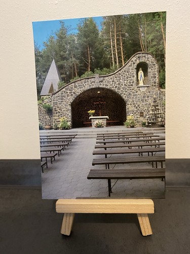Postkarte mariengrotte ahl - mariengrotte,