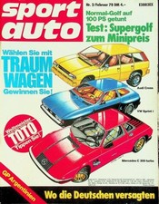 1) Sport Auto 02/1978 - Ford