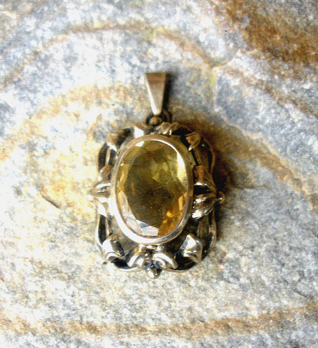 Jugendstil anhänger silber - jugendstil,