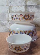 3er Set Arcopal france Glas