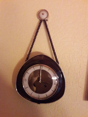 Wanduhr schwebeanker antik - schwebeanker, 50