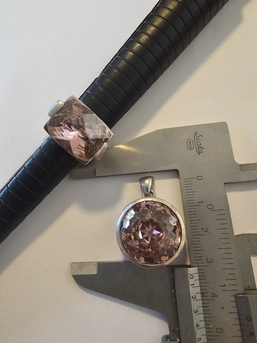 925 silber ring anhänger - 925, &