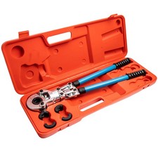 6x 16-32mm Hydraulische Presszange für Verbundrohr und Fittings TH Profile Crimp