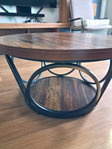 Runder couchtisch 80x80x50 - runder, cm