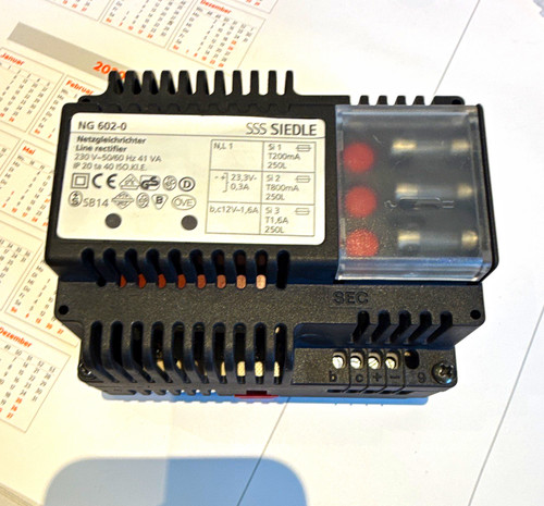 Sss siedle netzgleichrichter - sss,