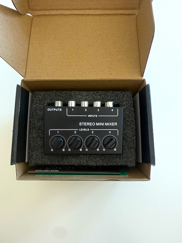 Stereo mini mixer - stereo,