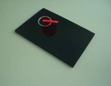 PLEXIGLAS® Schwarz glänzend