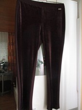 Damenhose Alfredo Pauly Schlupfform, Größe 46, Rotbraun