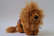 Sigikid Löwe braun mit Metallplakette Kuscheltier Schmusetier Stofftier (T149)