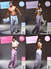 Schlafhose Damen & Herren,100%