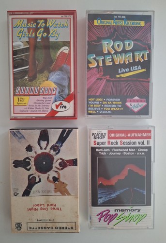 Musikkassetten konvolut rock - konvolut,