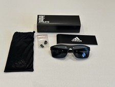 ++Adidas Sonnenbrille Sportbrille Whipstart BLACK MATT/BLACK polarisiert A423++ 