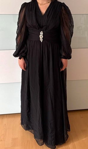 Damen abendkleid lang schwarz - damen,