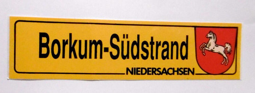 Souvenir aufkleber borkum - souvenir-aufkleber,