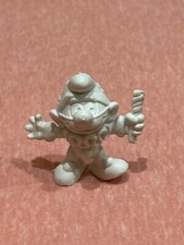 Vintage unpainted smurf pvc - smurf,