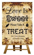 Autumn Love Is Sweet Candy Bar