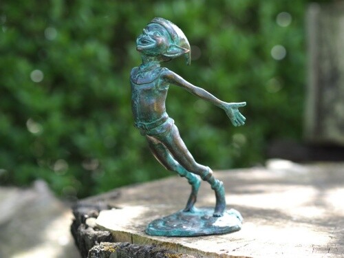 Bronzefigur pixi - bronzefigur,