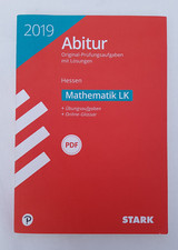 STARK Abitur Mathematik Mathe LK 2019 Abi Hessen Aufgaben Lösungen Leistungskurs