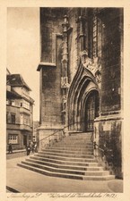 AK NAUMBURG Westportel der Wenzelskirche 1930 Deutschland Sachsen-Anhalt