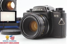 [NEUWERTIG] Leica R5 analoge Kleinbildkamera Gehäuse LEITZ SUMMICRON-R 50...
