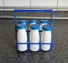 Milchkasten Milchkannen blau