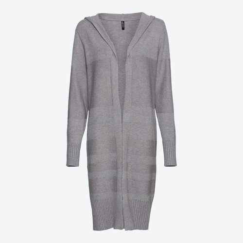 Damen strickmantel mit kapuze - damen,