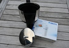 Brita Wasserfilter edelstahlring - plus 1 Paket original Kartuschen