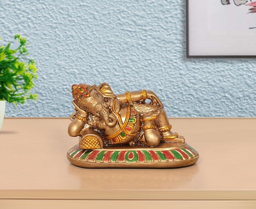 Resin figurine lord ganesha - figurine,