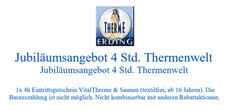 1x Therme Erding 4h