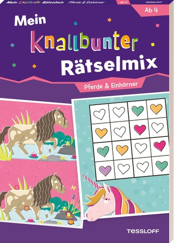 Mein knallbunter rätselmix - mein,