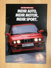 Prospekt BMW 318is - E30 - A3 Format  - 1989