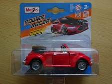 VW Käfer Cabrio rot Modelauto *NEU*  ca. 11cm