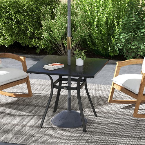 Outsunny gartentisch esstisch - gartentisch,,