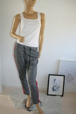♥ lässige Jogg Pants Hose 36 s.Oliver karo schwarz weiß rot Sommerhose?