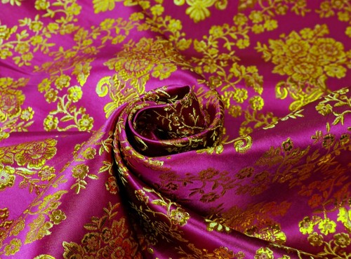 Lurex jacquard stoff - lurex,