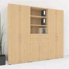 Büro-Schrankwand 240 cm breit