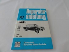 Reparaturanleitung 717 Lada 1200/1300/1500/1600 fast neuwertig.